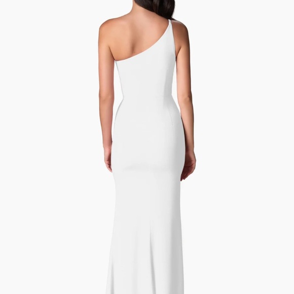 NWT Dress The Population Amy Gown Size Small Off White - Picture 3 of 4